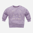 Дитячий світшот для дівчинки Pinokio Lilian Sweatshirt 98 см Фіолетовий (5901033305108) - зображення 1