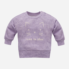 Дитячий світшот для дівчинки Pinokio Lilian Sweatshirt 110 см Фіолетовий (5901033305122) - зображення 1