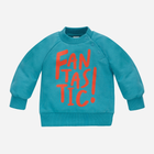 Дитячий світшот для хлопчика Pinokio Orange Flip Sweatshirt 74-76 см Бірюзовий (5901033307157) - зображення 1