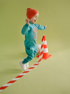 Дитячий світшот для хлопчика Pinokio Orange Flip Sweatshirt 98 см Бірюзовий (5901033307195) - зображення 3