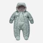 Суцільний комбінезон дитячий зимовий для новонароджених Pinokio Winter Warm Overall 56 см Mint (5901033290039) - зображення 1