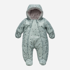 Суцільний комбінезон дитячий зимовий для новонароджених Pinokio Winter Warm Overall 62 см Mint (5901033290046) - зображення 1