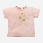 Koszulka dziecięca dla dziewczynki Pinokio Summer Mood 68-74 cm Różowa (5901033282928) - obraz 1