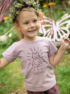 Koszulka dziecięca dla dziewczynki Pinokio Magic Vibes 74-76 cm Różowa (5901033296932) - obraz 2