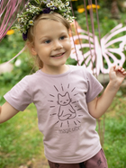 Koszulka dziecięca dla dziewczynki Pinokio Magic Vibes 80 cm Różowa (5901033296949) - obraz 2