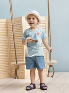 Koszulka dziecięca Pinokio Sailor T-shirt 86 cm Blue (5901033304347) - obraz 3