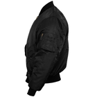 Куртка льотна Sturm Mil-Tec MA1 Black XL (10403002) - зображення 5