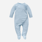 Pajacyk Pinokio Lovely Day Babyblue Wrapped Overall LS 50 cm Blue (5901033311529) - obraz 1