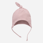 Чепчик Pinokio Romantic Bonnet 36-38 см Pink (5901033288142) - зображення 1