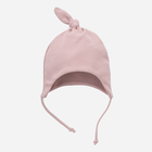 Чепчик Pinokio Romantic Bonnet 39-41 см Pink (5901033288159) - зображення 1