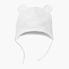 Чепчик Pinokio Lovely Day White Wrapped Bonnet 43-45 см White (5901033312144) - зображення 1