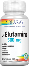 Амінокислота Solaray L Glutamine 500 Mg 50 капсул (76280376678) - зображення 3