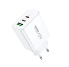 Зарядное устройство Remax 40W (USB-C+2хUSB-A) white