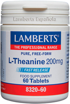 Амінокислота Lamberts L-Teanina 200 Mg 60 таблеток (5055148405397) - зображення 1