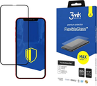 Гібридне скло з посиленими краями 3MK FlexibleGlass Max для iPhone 13 Pro Max 6.7" Black (5903108436540) - зображення 1