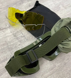 Тактические защитные очки 11-0 + 3 сменные линзы в комплекте (110349) Kali - изображение 3