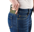 Тактичні жіночі джинси 5.11 Tactical women's Defender-flex Jeans 64427 0 Regular, Indigo - зображення 6