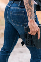 Тактичні жіночі джинси 5.11 Tactical women's Defender-flex Jeans 64427 0 Regular, Indigo - зображення 9