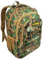 Городской рюкзак в стиле милитари Battlegrounds 30x43x19 см Зелёный 000221731 - изображение 3
