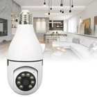 IP-камера поворотна бездротова камера відеоспостереження в патрон UKC Wi-Fi Smart Camera V380 E27 4.0 MP з програмою Ease Life