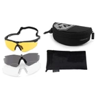 Комплект балістичних окулярів Revision Stingerhawk U.S. Military Kit Clear/Smoke/Yellow Lens М 2000000090894 - зображення 5