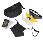 Комплект баллистических очков Revision Sawfly Max-Wrap Eyewear Deluxe Yellow Kit М 2000000141701 - изображение 1