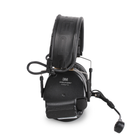 Активні навушники 3M Peltor Comtac VI NIB hearing defender двочастотні Чорний 2000000129525 - зображення 2