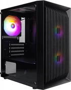 Корпус 1stPlayer BS-2-3F1-BK Black з 3 RGB вентиляторами
