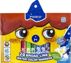 Фломастеры Super Washable Jumbo толстые 24 цветов (1632-24)