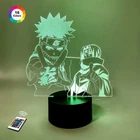 Нічник-світильник 3D "Наруто і Ітачі" 24х15 см 3DTOYSLAMP (2000002622925)