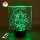 Ночник-светильник 3D "Темная Леди" 3DTOYSLAMP 25х14 см 000262647