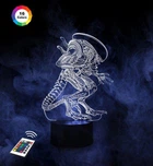 Ночник-светильник 3D "Чужой" 3DTOYSLAMP 23х15 см 000262098