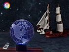 Нічник-світильник 3D "Глобус" 3DTOYSLAMP 22х17 см 000262329