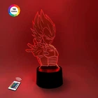 Ночник-светильник 3D "Вегета 2" 3DTOYSLAMP 25х11 см 000262548
