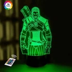 Нічник-світильник 3D "Відьмак 2" 23х15 см 3DTOYSLAMP (2000002622420)