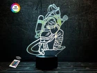 Ночник-светильник 3D "Пожарный 2" 3DTOYSLAMP 27х13 см 000262359