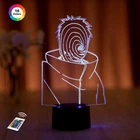 Ночник-светильник 3D "Обито Учиха 2" 3DTOYSLAMP 26х13 см 000262610