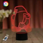 Ночник-светильник 3D "Амонг Ас 3" 26х14 см 3DTOYSLAMP (2000002622529)