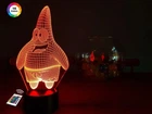 Нічник-світильник 3D "Патрік" 3DTOYSLAMP 26х13 см 000262426