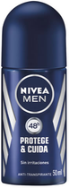 Антиперспірант Nivea Men Protect And Care Roll On 50 мл (4005900243010) - зображення 1