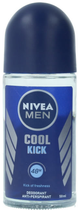 Dezodorant Nivea Men Cool Kick Roll On 50 ml (4005900388834) - obraz 1