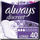 Прокладки гігієнічні від нетримання сечі Always Discreet Long 40 шт. (8001841009612) - зображення 1