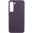 Шкіряний чохол Bonbon Leather Metal Style для Samsung Galaxy S23 Фіолетовий / Dark Purple - 00000065412_7