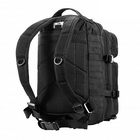 Рюкзак тактический (20 л) M-Tac Assault Pack Laser Cut Армейский Black (Черный) - изображение 2