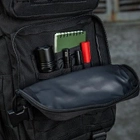 Рюкзак тактический (36 л) M-Tac Large Assault Pack Laser Cut Армейский Black (Черный) с D-кольцом - изображение 7