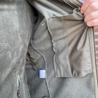 Мужская Демисезонная Куртка Soft Shell до - 5 °C олива / Верхняя одежда с регулируемыми манжетами размер 2XL - изображение 6