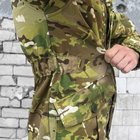 Чоловічий демісезонний Костюм "Гірка" Куртка + Штани / Польова форма на флісі саржа мультикам розмір S - зображення 4