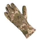 Защитные Перчатки с сенсорными нашивками / Рабочие Перчатки M-Tac Winter Soft Shell пиксель размер XL - изображение 2
