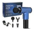 Аккумуляторный массажер Fascial Gun KH-320 портативный ручной ударный мышечный пистолет 4 насадки