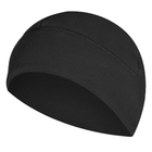 Флісова зимова шапка тактична Camotec Beanie 2.0 Himatec Pro Чорна M - зображення 1